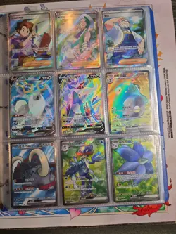 180 Pokemon Card Lot V VMAX EX Full Art Holo Rare AR SR Binder Collection - Image 5