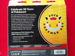 Pokemon Day 2026 Collection Box 30th Anniversary Pikachu Promo | Sealed New - Image 2