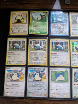 Pokemon TCG Snorlax Collection – 42 Cards + Mintkeep Binder - Image 3