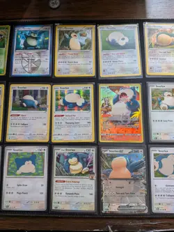 Pokemon TCG Snorlax Collection – 42 Cards + Mintkeep Binder - Image 4