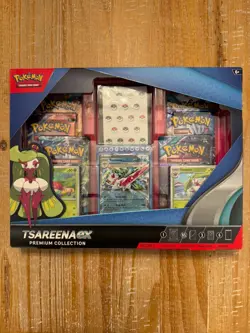 NEW Pokemon TCG Tsareena ex Premium Collection Box, Factory Sealed - Image 1