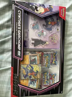 Pokemon Cynthia's Garchomp EX Premium Collection Box Sealed - Image 1