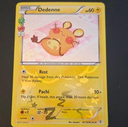 Pokemon TCG Dedenne RC10/RC32 Radiant Collection Holo ENG 2016 Basic 60HP - Image 1