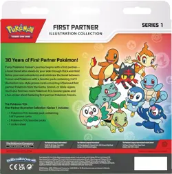 Pokemon TCG First Partner Illustration Collection Series 1 Box BRAND NEW SEALED - Image 2