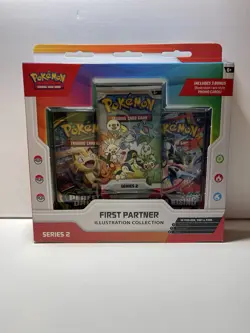 Pokemon TCG First Partner Illustration Collection Series 2 SEALED - Image 1