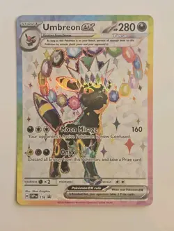 Pokemon Umbreon EX SVP 176 Premium Figure Collection Black Star Promo - Image 1