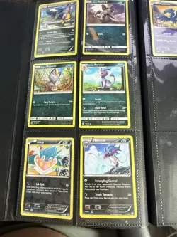 Pokemon Card Collection Lot - Binder W/ Rayquaza, Mew, Megas, EX/GX + 150 Cards - Image 5