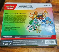 Pokemon TCG First Partner Illustration Collection Series 1 Sealed Box - Image 3