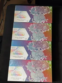 Pokemon Prismatic Evolutions Super Premium Collection brand new mint condition - Image 1