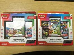 Pokemon First Partner Illustration Collection Series 2 Sealed 2 Available - Image 1