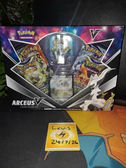 Pokemon TCG Arceus V Figure Collection Brilliant Stars Box 2022 x1 - Image 1