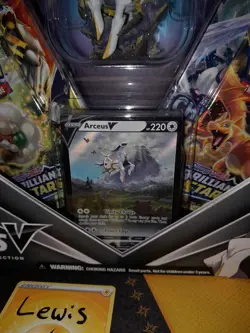 Pokemon TCG Arceus V Figure Collection Brilliant Stars Box 2022 x1 - Image 2