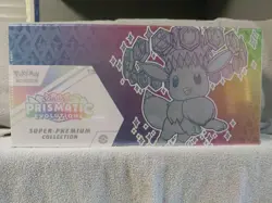 Pokemon TCG Prismatic Evolutions Super-Premium Collection UPC Sealed Box - Image 1