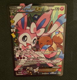 Pokemon TCG Sylveon EX RC32/RC32 Radiant Collection Full Art Ultra Rare Holo - Image 1