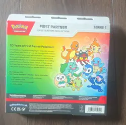 Pokemon TCG First Partner Illustration Collection Series 1 Box 3 Promo Cards - Image 2