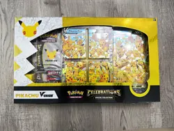 Pokemon TCG Celebrations Pikachu V-UNION Special Collection 4 Cards English 2021 - Image 1
