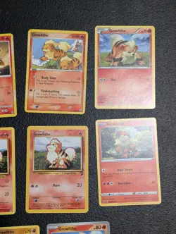 14x Growlithe Lot 13 Pokemon Cards Collection Set TCG vintage and moder - Image 3