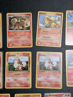 14x Growlithe Lot 13 Pokemon Cards Collection Set TCG vintage and moder - Image 4