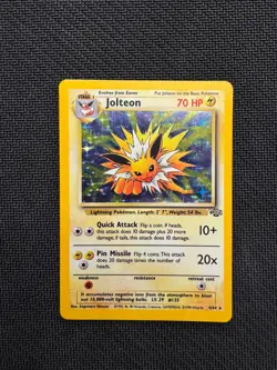 Pokemon TCG - Jolteon 4/64 HOLO Jungle Set - LP/MP - Image 1