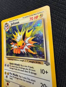 Pokemon TCG - Jolteon 4/64 HOLO Jungle Set - LP/MP - Image 2