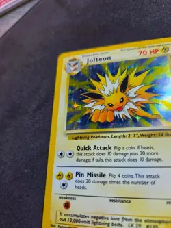 Jolteon 4/64 Jungle Unlimited - Holo Rare - WOTC - LP/MP - Pokemon Vintage - Image 4