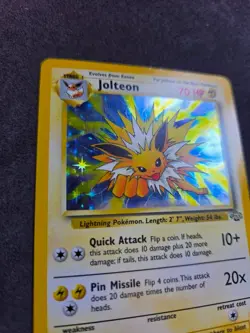 Jolteon 4/64 Jungle Unlimited - Holo Rare - WOTC - LP/MP - Pokemon Vintage - Image 5