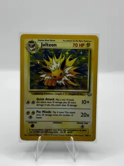 Jolteon 4/64 - Jungle Unlimited - Holo Rare - Pokemon WOTC - MP - Image 1