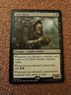 Bone Miser - mtg- Commander 2019 Regular - Image 1
