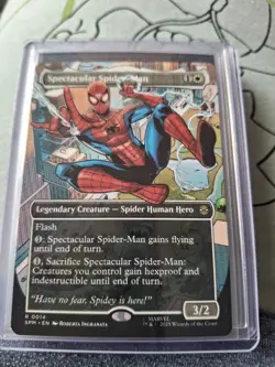 Spectacular Spider-Man (Borderless) Marvel's Spider-Man MTG Regular - Image 1