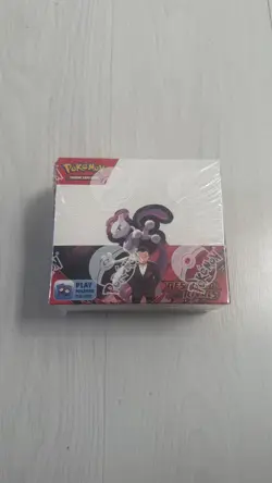 Pokemon TCG Destined Rivals Booster Box 36 Packs - Sealed with Acrylic Case - Image 1