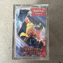 Pokemon Destined Rivals Booster Box Sealed, 36 Booster Packs With Acrylic Case - Image 2