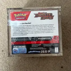 Pokemon Destined Rivals Booster Box Sealed, 36 Booster Packs With Acrylic Case - Image 3
