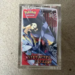 Pokemon Destined Rivals Booster Box Sealed, 36 Booster Packs With Acrylic Case - Image 4
