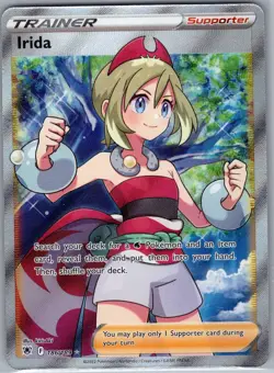 Irida 186/189 Full Art Trainer - Astral Radiance - Pokemon Card - NM - Image 1