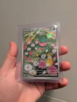 Fomantis - 085/084 - Illustration Rare - Pitch Black - NM/M - Pokemon Card - Image 1