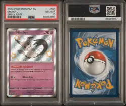Pokemon TCG Paldean Fates Mimikyu Baby Shiny Card 160/91 PSA 10 - Image 5