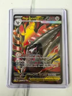 Mega Excadrill Ex 103/084 Ultra Rare Holo NM - Pitch Black - Pokemon Card - Image 2