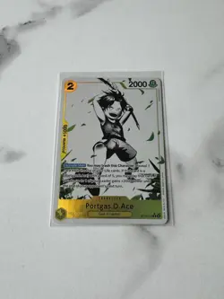One Piece Card Game The Three Brothers ST13-010 Portgas D Ace Promo Ink English - Image 1