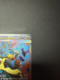Pokemon TCG Mega Evolution Mega Lucario EX 160/132 Ultra Rare Card - Image 4