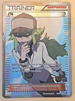Pokemon TCG N 101/101 Noble Victories Full Art Holo Ultra Rare Trainer English - Image 1