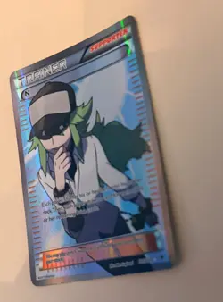 Pokemon TCG N 101/101 Noble Victories Full Art Holo Ultra Rare Trainer English - Image 2