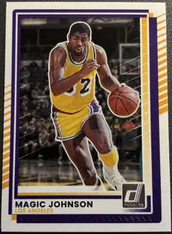 2025-26 Panini Donruss Magic Johnson #141 Los Angeles Lakers Card! - Image 1