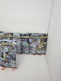 Pokemon TCG Stellar Crown Booster Pack Lot Of 10 - Image 5