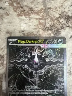 Mega Darkrai ex 116/084 Pitch Black Special Illustration Rare Pokemon English NM - Image 3