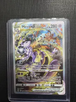 2023 Pokemon SWSH Crown Zenith Mewtwo VSTAR GG44/GG70 MINT CONDITION - Image 1