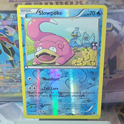 Pokemon Slowpoke 19/122 Breakpoint Reverse Holo Common Card English 70 HP - Image 1