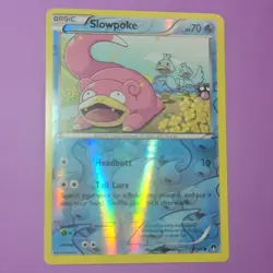 Pokemon Slowpoke 19/122 Breakpoint Reverse Holo Common Card English 70 HP - Image 3