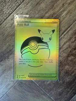 Pokemon TCG Celebrations Poke Ball SWSH146 UPC Promo Card NM - Image 1