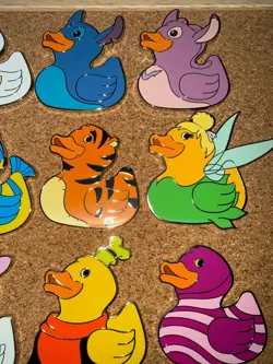 Ducks of Disney Mystery Pack Set, Rubber Duckies, Complete set of 16 pins - Image 3