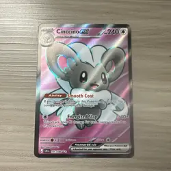 Cinccino ex 105/086 Ultra Rare Chaos Rising Pokemon Holo Near Mint - Image 1